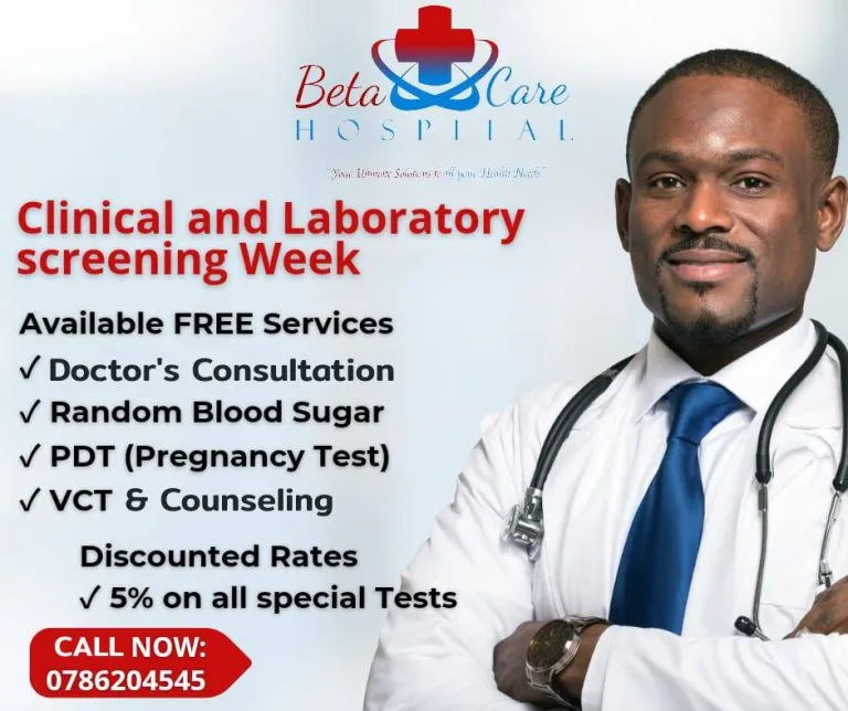 Free clinical and laboratory screening week