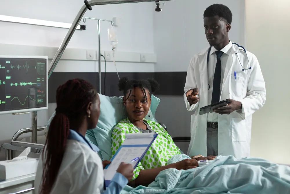 Inpatient ward at Beta Care Hospital
